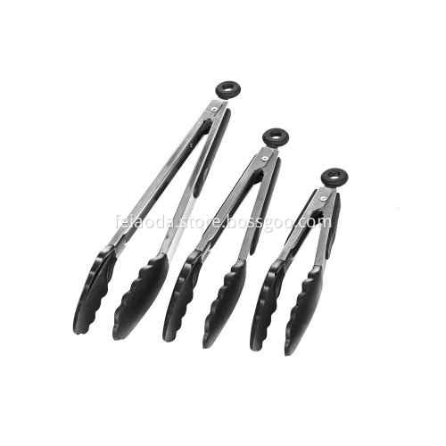 Heat Resistance Gadget Silicone Gripper Tongs